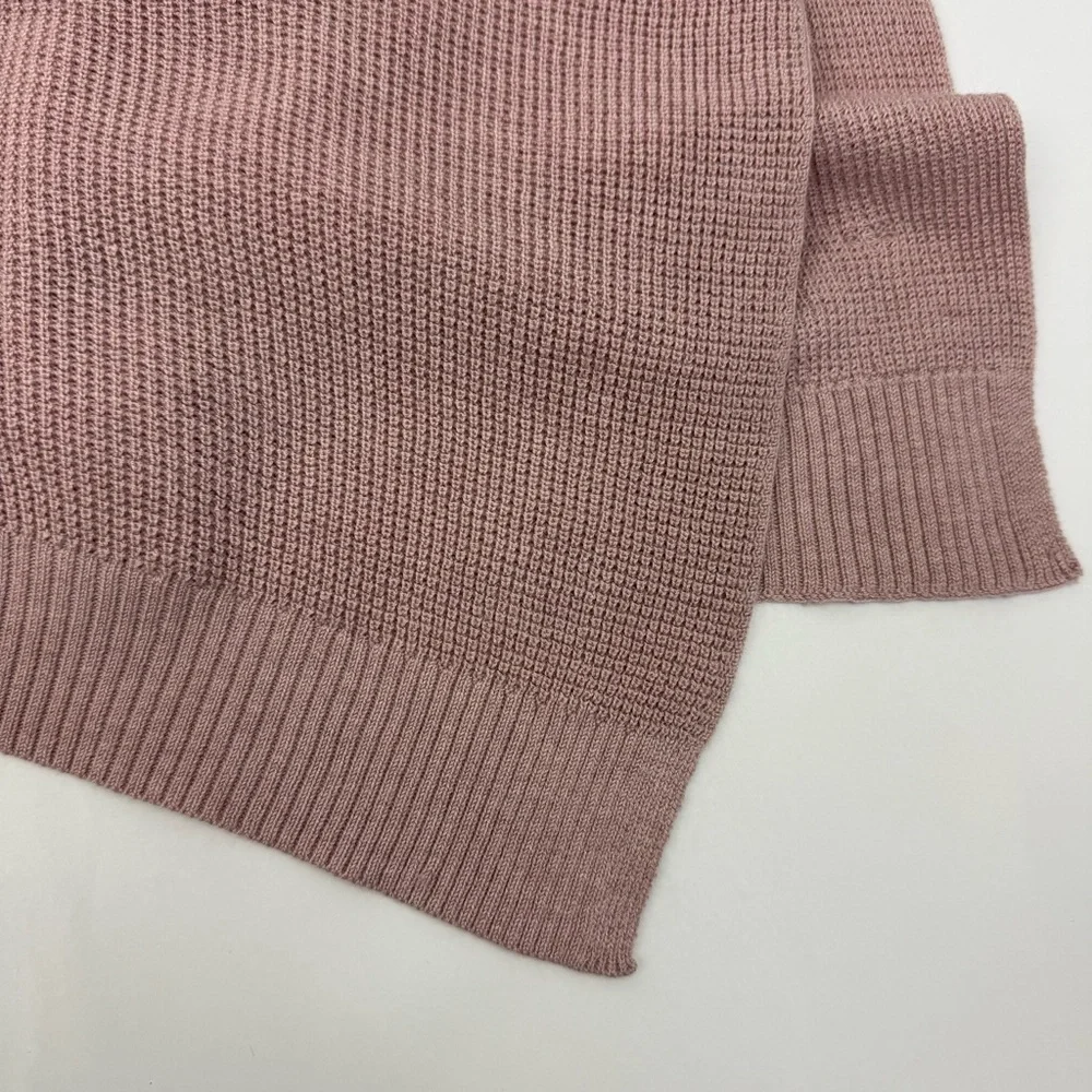 Lululemon Forward Flow Cape Heathered Mink Berry Pink Cashmere Blend